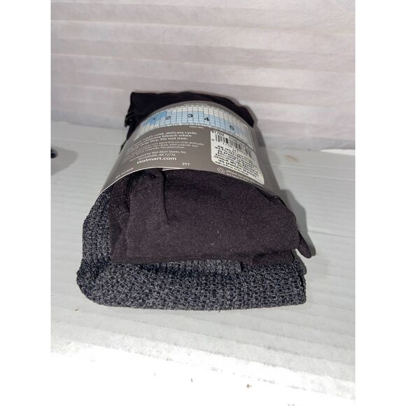 Secret Treasures Tights Control Top 2 Pairs Charcoal Black 60 Denier Size 1 - Picture 2 of 5